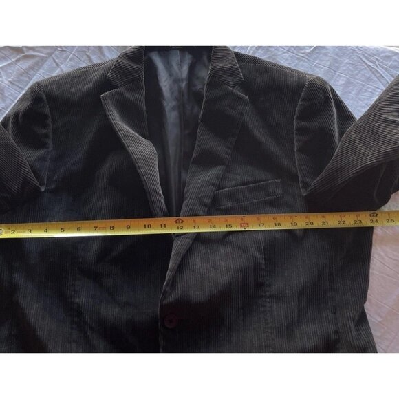 Vintage DOCKERS Jacket Men's Coat Long Green Army Button 90s Outdoor Size XL - Picture 3 of 11